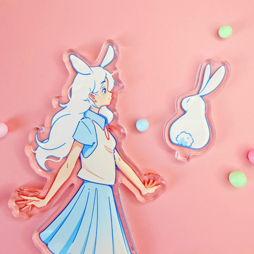 Rabbits Street - Stand acrylique