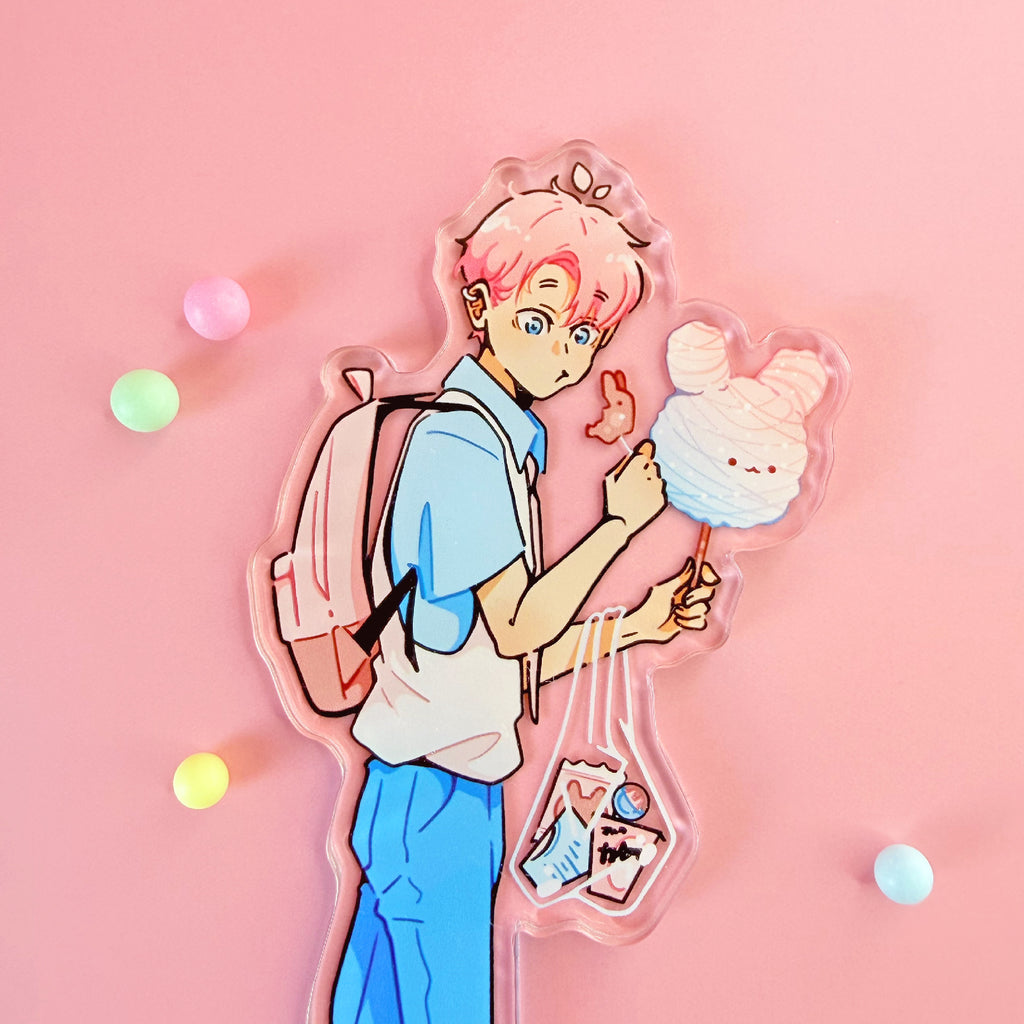 Rabbits Street - Stand acrylique