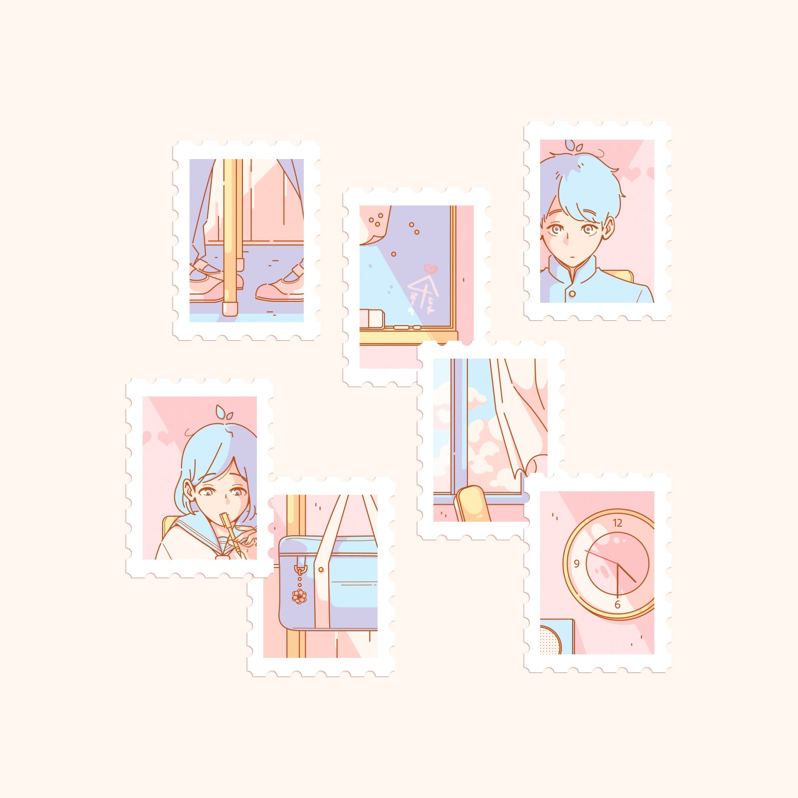 Alone, together - Washi Tape Timbre