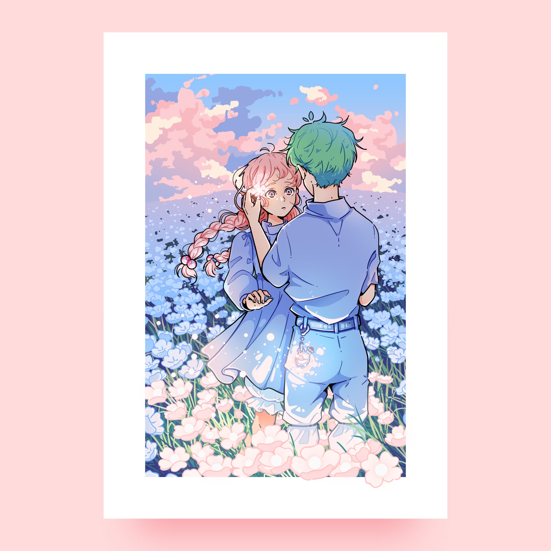 A story about a witch and a potion maker - Artwork