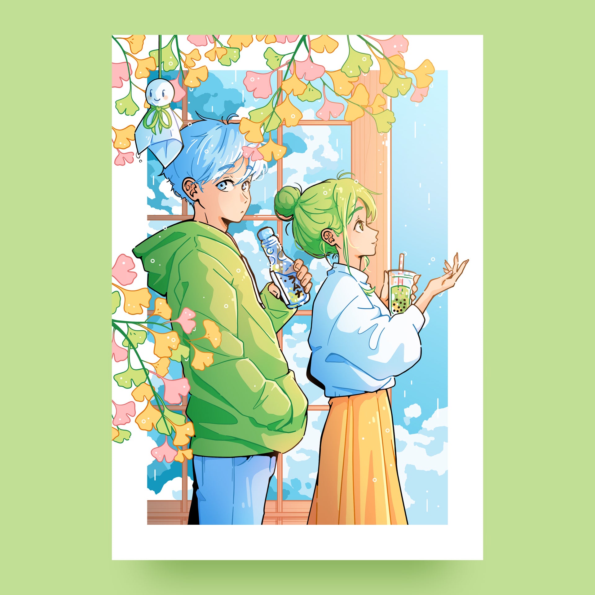 After the rain - Artwork