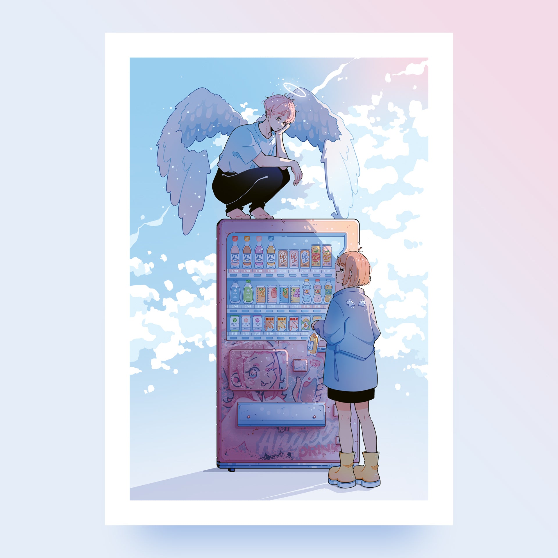 The forgotten vending machine - Artwork